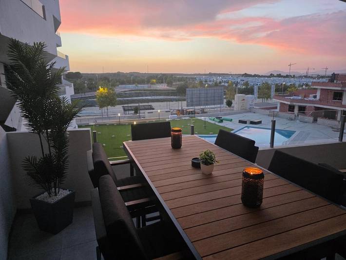 Holiday apartment for 6 people, with pool and terrace as well as view - 1