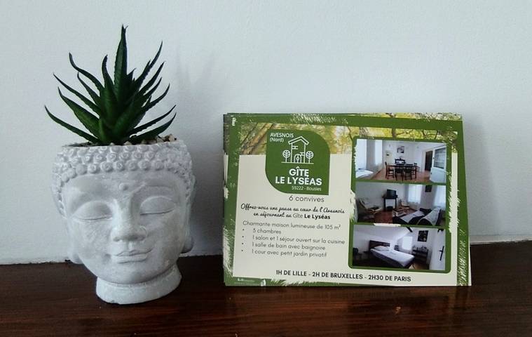 Gîte pour 6 personnes, avec terrasse et jardin, animaux acceptés dans Parc naturel régional de l'Avesnois - 4