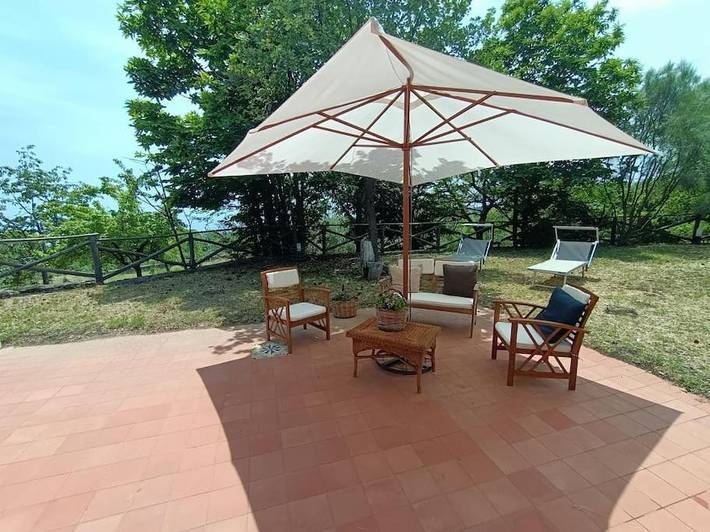 Location de vacances pour 3 personnes, avec terrasse ainsi que jardin et vue dans Puntalazzo - 3