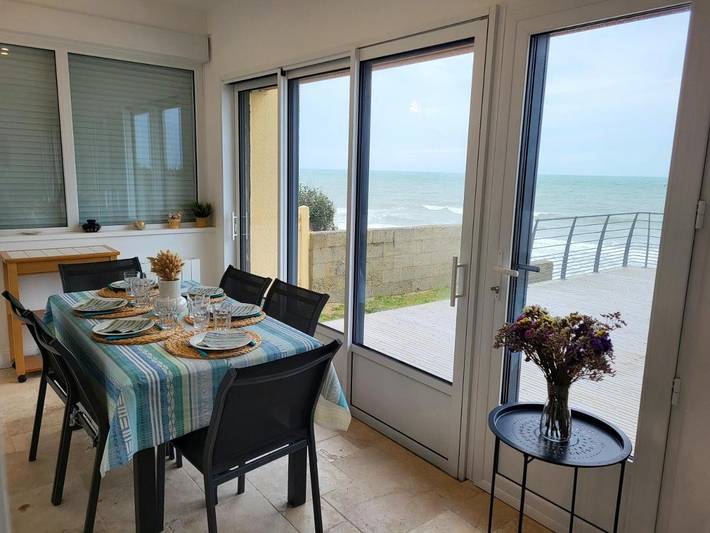 Location de vacances pour 8 personnes, avec jardin et vue, adapté aux familles à Pirou - 4