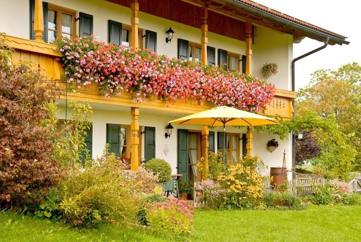 Ferienwohnung für 2 Personen, mit Terrasse und Garten sowie Ausblick in Rottenbuch - 4