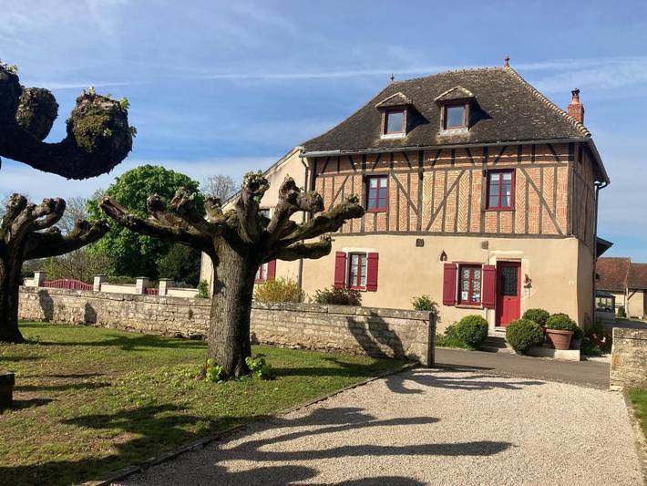 Chambre d’hôte pour 5 personnes, avec Terrasse ainsi que Jardin et Vue