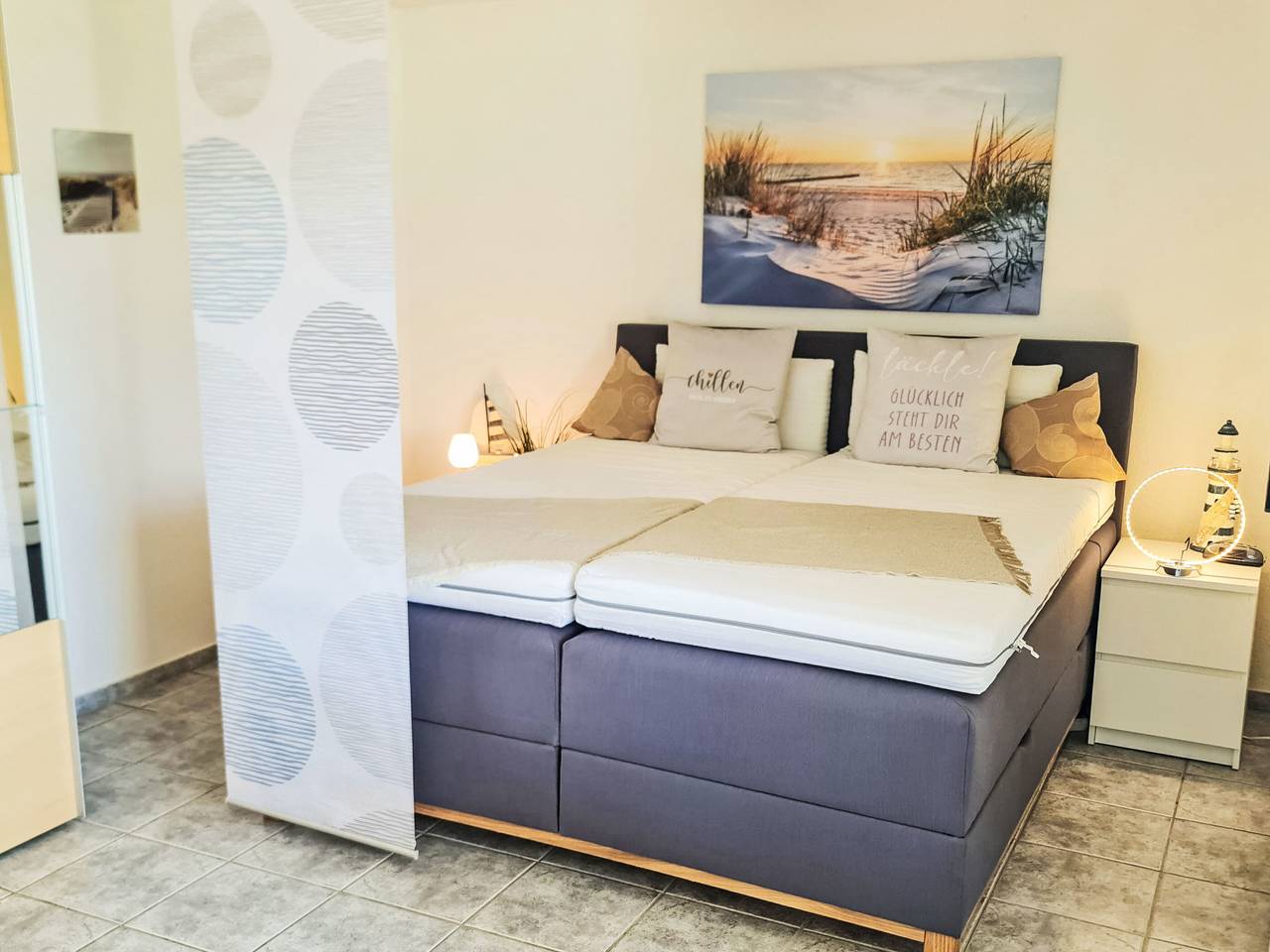Ganze Wohnung, Strandurlaub im Ferienappartement mit Garten in Steinwarder, Heiligenhafen