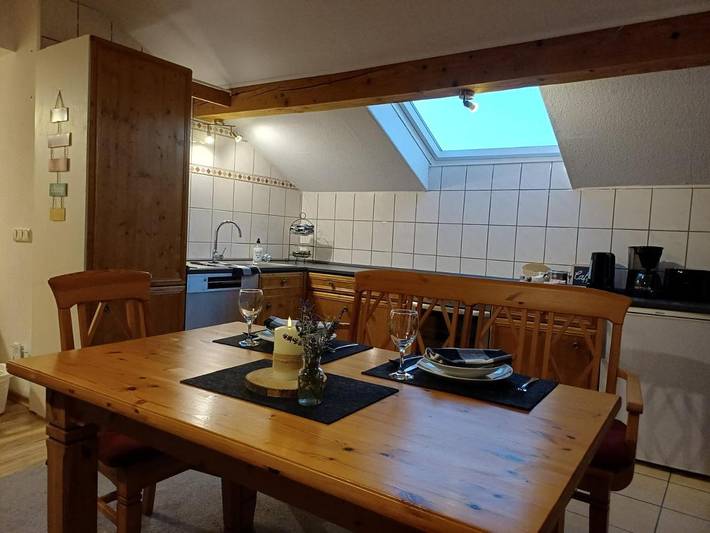 Ferienwohnung für 5 Personen, mit Balkon und Terrasse sowie Ausblick in Bruckmühl - 3