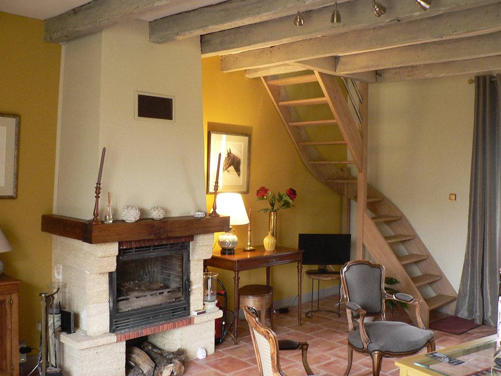 Chambres d'hôtes du Paillé - Chambre Coquelicot in Région de Le Blanc