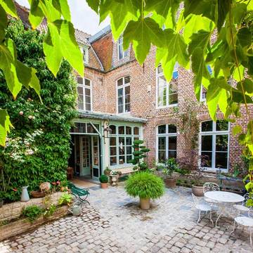 Chambre d’hôte pour 2 personnes, avec terrasse et vue à Hesdin