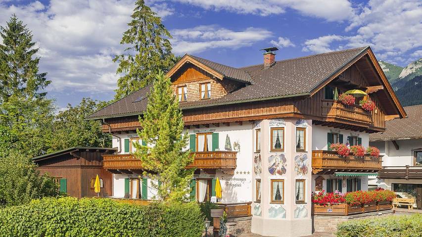 Ferienwohnung für 2 Personen, mit Pool und Sauna sowie Terrasse in Krün - 2