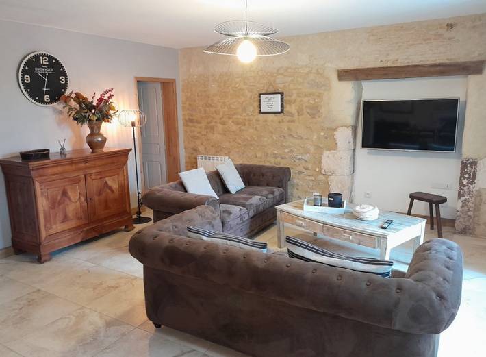 Gîte pour 8 personnes, avec terrasse et jardin
