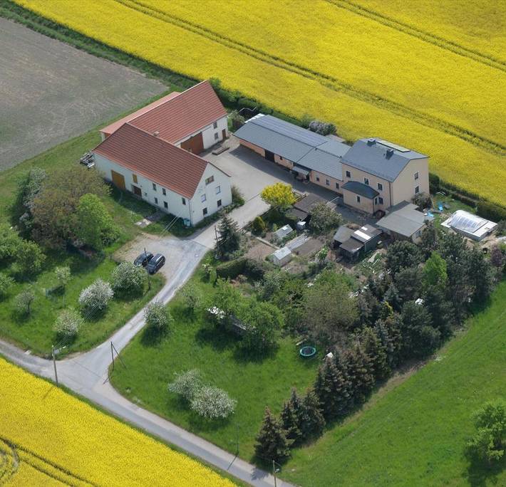 Ferienhaus für 2 Personen, mit Terrasse und Garten sowie Pool und Ausblick in Niederau (Sachsen)