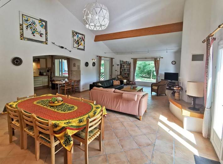 Location de vacances pour 8 personnes, avec jardin ainsi que piscine et vue à Écuras - 4