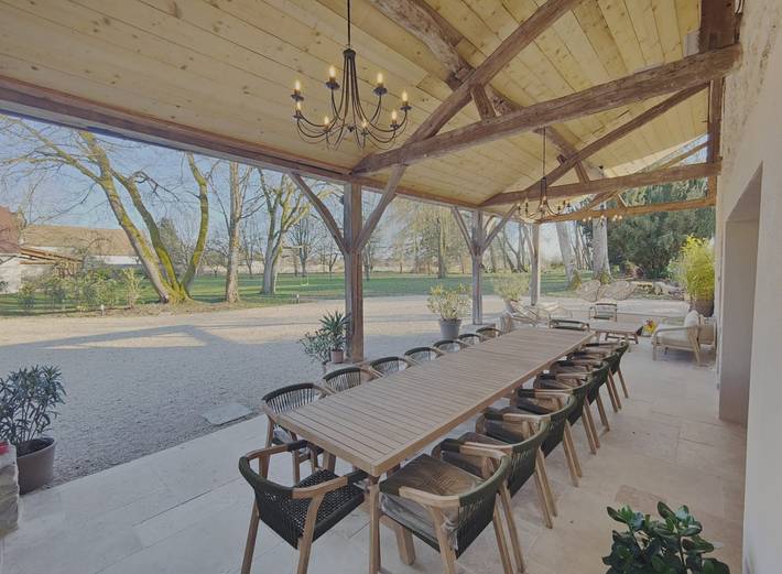 Gîte pour 17 personnes, avec jardin et terrasse, animaux acceptés dans Saône-et-Loire - 2