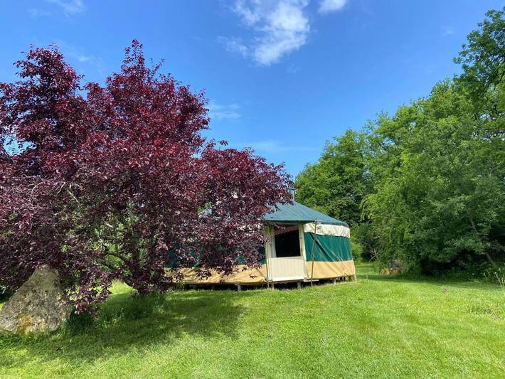 Tente pour 4 personnes, avec piscine et jardin dans le Gers - 2