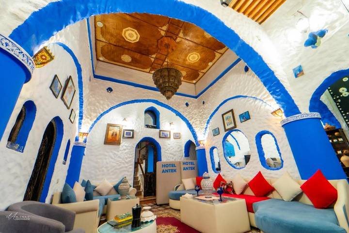 Riad pour 3 personnes, avec terrasse