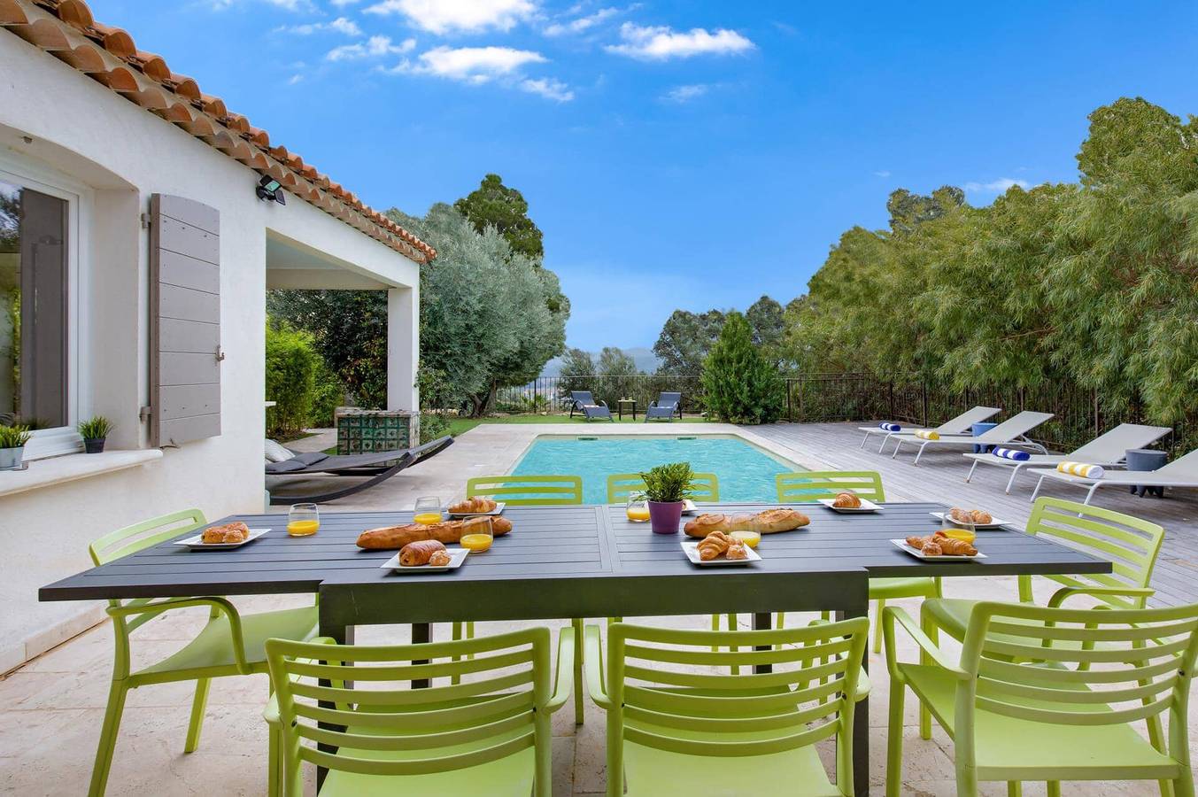 Villa für 10 Personen mit Garten in Bormes-les-Mimosas, Toulon Region