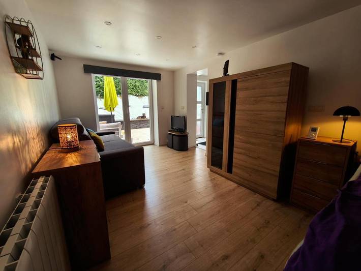 Appartement de vacances pour 2 personnes, avec terrasse et sauna