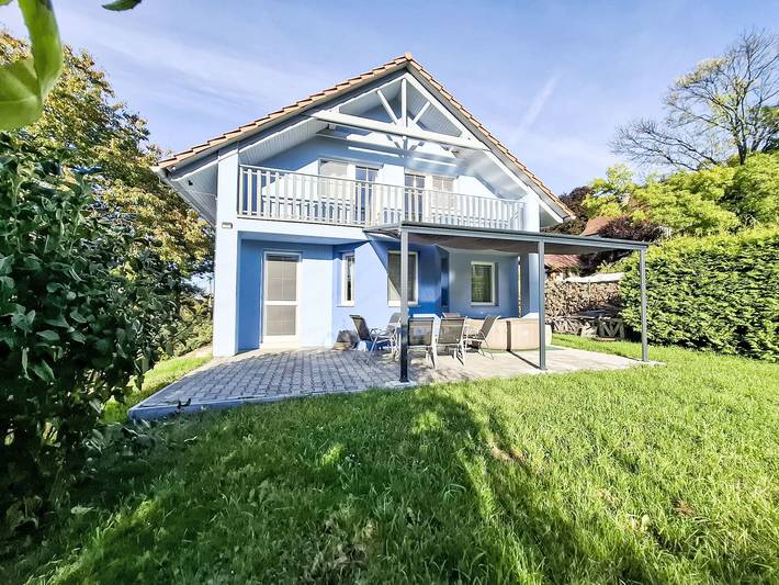 Ferienhaus für 8 Personen, mit Ausblick und Terrasse, mit Haustier in Tschechien