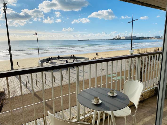 Appartement de vacances pour 4 personnes, avec balcon aux Les Sables-d'Olonne