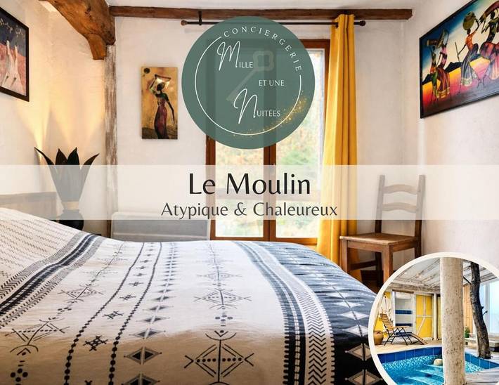 Appartement de vacances pour 4 personnes, avec vue et piscine