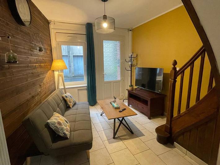 Location de vacances pour 2 personnes, avec terrasse et vue à Vire