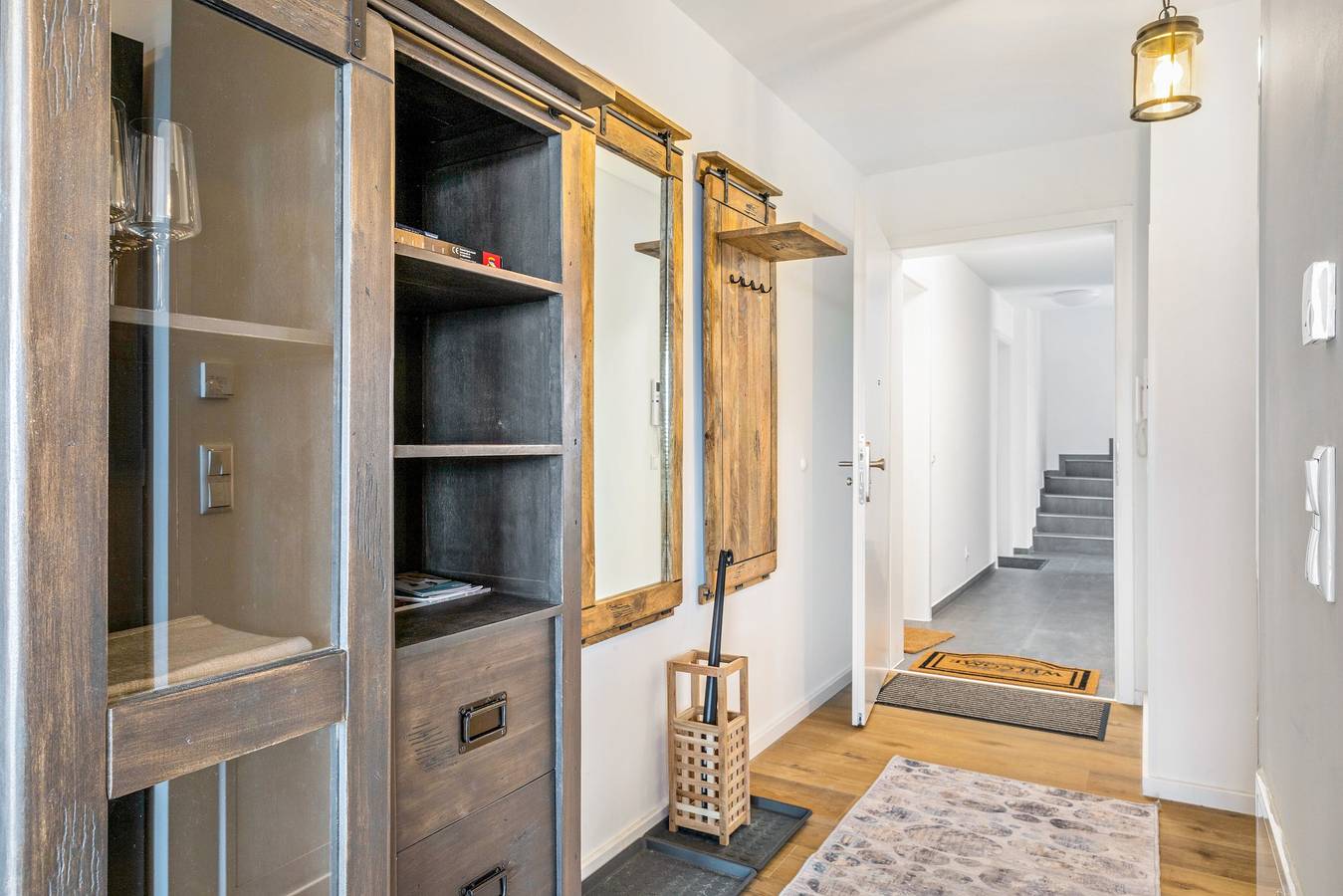 Apartamento entero, Apartamento 'Ostseeblick Glowe' con vistas al mar, jardín privado y wifi in Hauptstrand Glowe, Glowe