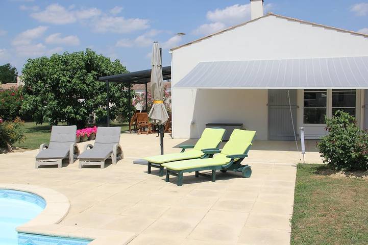 Location de vacances pour 6 personnes, avec Terrasse et Jardin à Puyravault (Vendée)