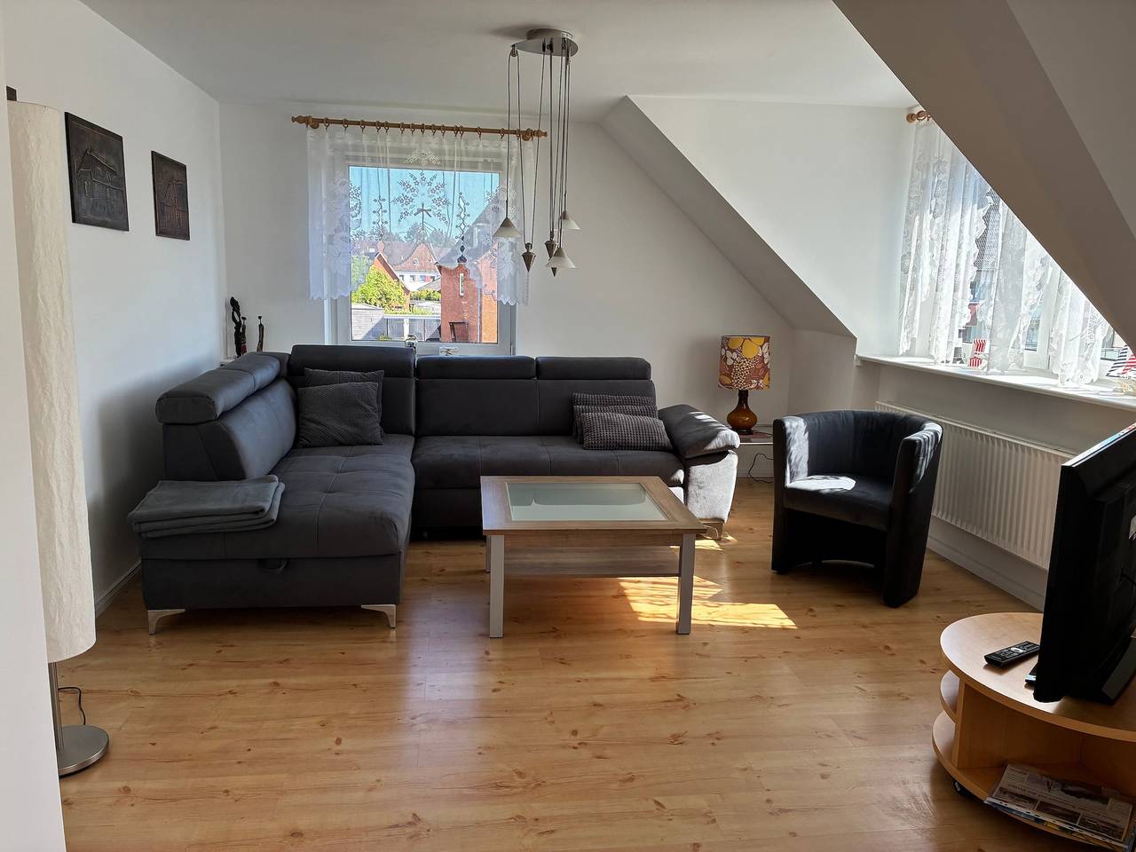Ganze Wohnung, Ferienwohnung Flensburg Mürwik" mit Gemeinschaftsgarten, Balkon und Wlan in Flensburg, Flensburger Förde