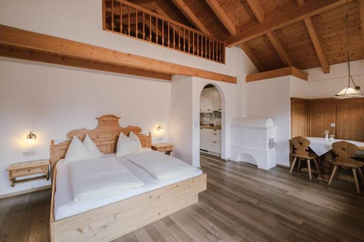 Chambre d’hôte pour 3 personnes, avec Terrasse ainsi que Jardin et Sauna à Dobbiaco