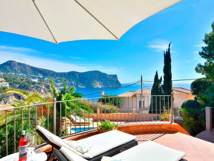 Ferienhaus für 7 Personen, mit Meerblick und Pool sowie Garten, kinderfreundlich in Andratx - 3