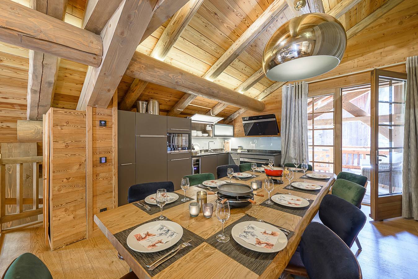 Lcz - Ski In/Out Luxueux chalet 5*, centre - 13p in La Clusaz, Annecy und Umgebung