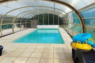 Cottage pour 8 personnes, avec jardin et terrasse à Thiberville