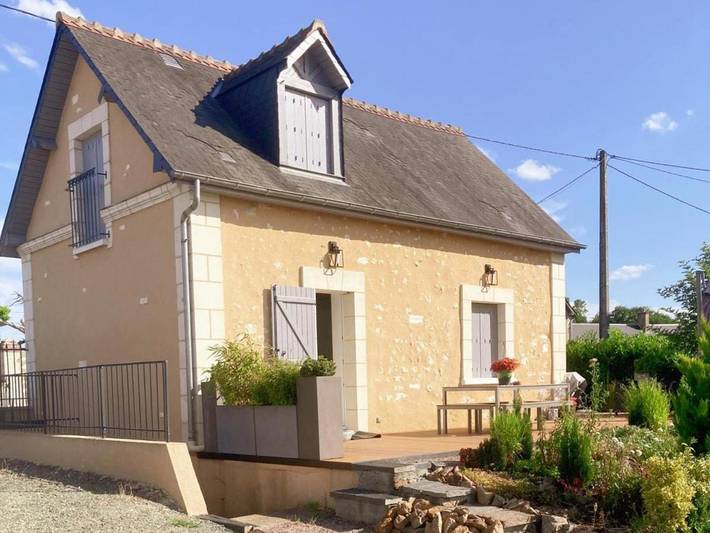Gîte pour 3 personnes, avec terrasse et jardin dans Saint-Aubin-le-Dépeint