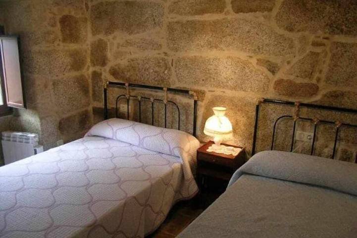 Casa Cuadrante- Kleines Haus am Carnota Strand in Carnota, Rías Baixas