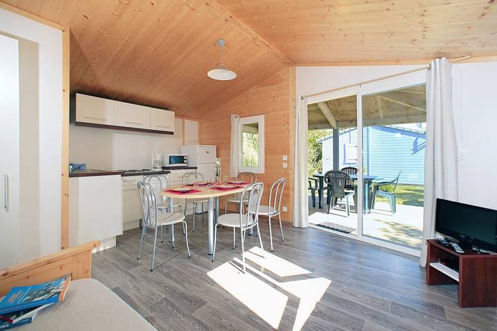 Chalet pour 2 personnes avec terrasse in Saint-Denis-d'Oléron, Côte de Beauté