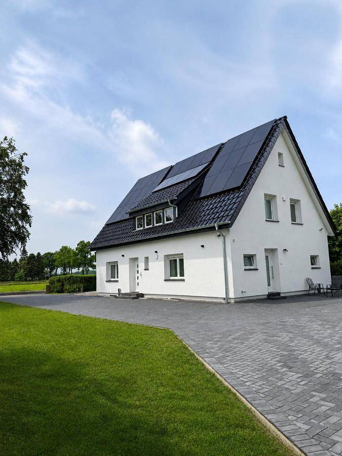 Ferienwohnung für 3 Personen, mit Terrasse und Garten sowie Ausblick in Wagenfeld