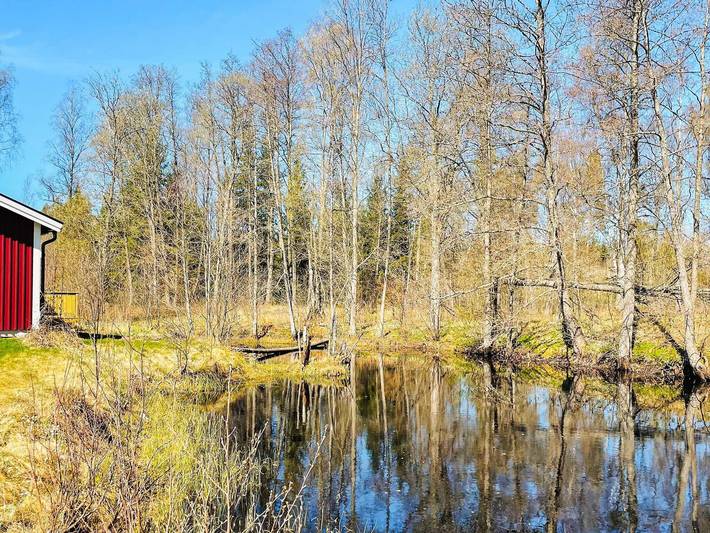 Semesterhus intill dammen, Bodafors in Norra Sandsjö distrikt, Jönköpings län