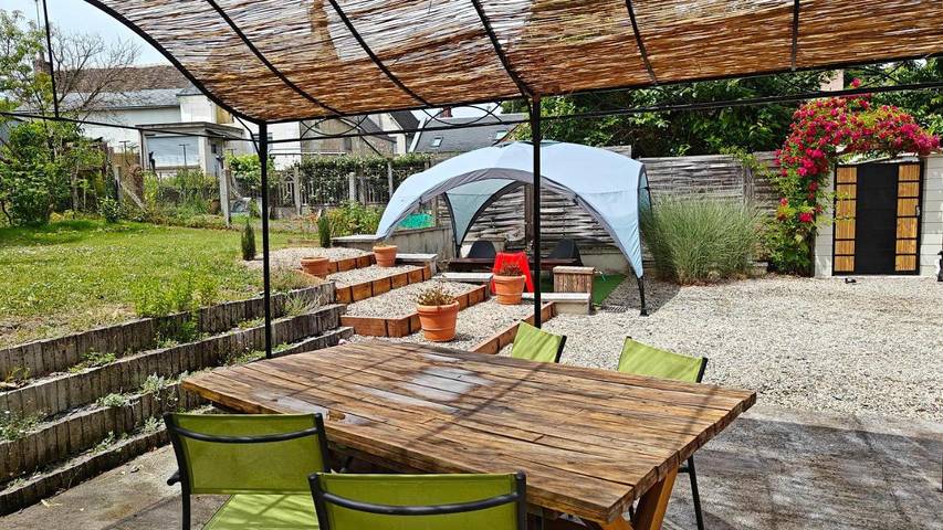 Location de vacances pour 4 personnes, avec jardin et vue à Langeais - 3