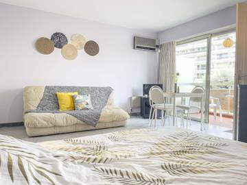 Studio für 2 Personen, mit Balkon in Juan-les-Pins