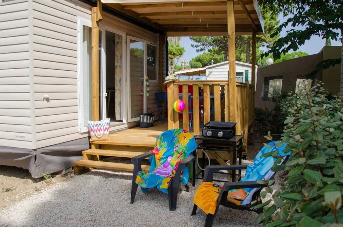 Zecamping 4 étoiles locatif Tv Lv Bbq 21m2 in Grau-d'Agde, Agde
