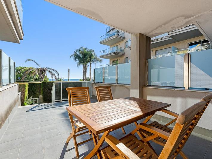 Ferienwohnung für 6 Personen, mit Garten und Kinderpool sowie Meerblick und Pool in Miami Playa - 3