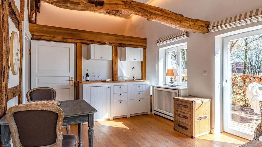 Ferienwohnung für 2 Personen, mit Garten