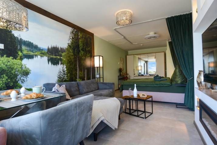 Ferienpark für 4 Personen, mit Balkon und Garten in Hahnenklee