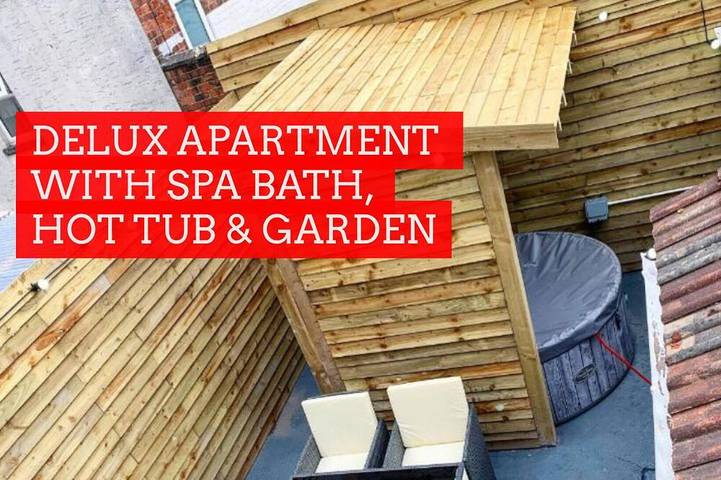 Apartment for 6 people, with garden in Blackpool