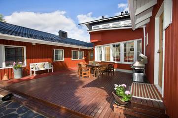 Chambre d’hôte pour 2 personnes, avec jardin et terrasse à Rovaniemi