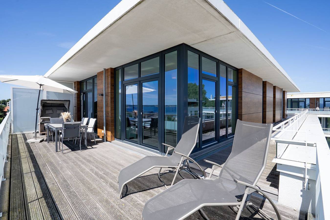 Appartement entier, Appartement de vacances pour 4 personnes avec sauna in Südstrand Pelzerhaken, Holstein de l'Est
