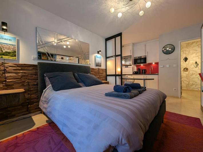 Gîte pour 2 personnes, avec balcon dans Office De Tourisme De Courseulles Sur Mer - 4