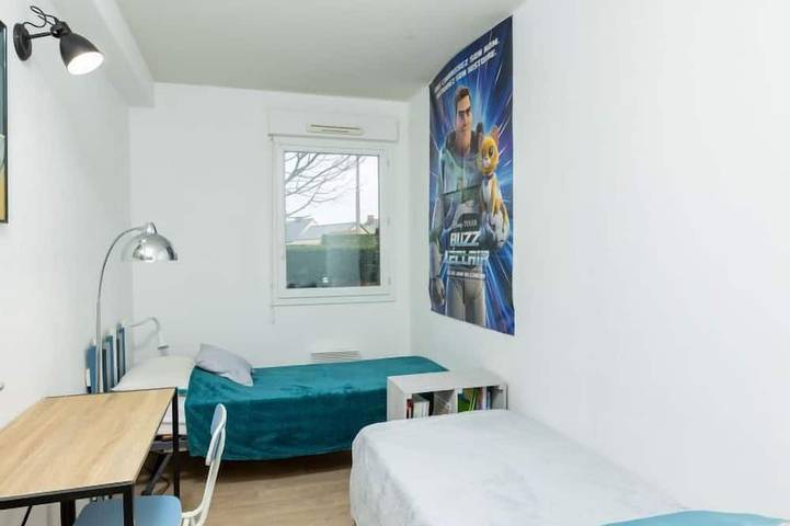 Entire apartment, Les Caps Horniers in Pleurtuit, Saint-Malo region