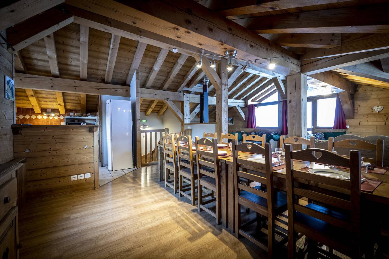 Chalet spacieux · Au pied des pistes · Accès jacuzzi - Pl-Mco-C in La Plagne, La Plagne-Tarentaise