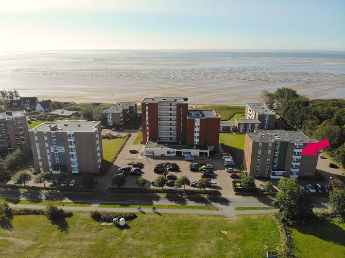 Ferienwohnung für 4 Personen, mit Balkon und Sauna auf Föhr