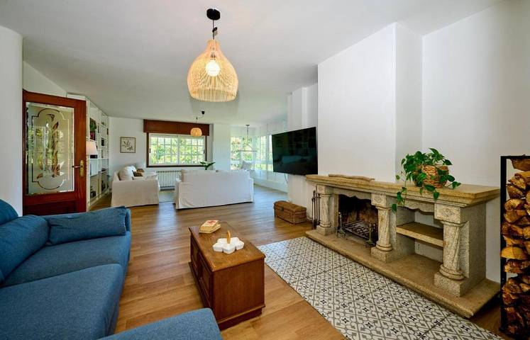 Apartamento para 14 personas, con jardín y vistas en Santiago de Compostela