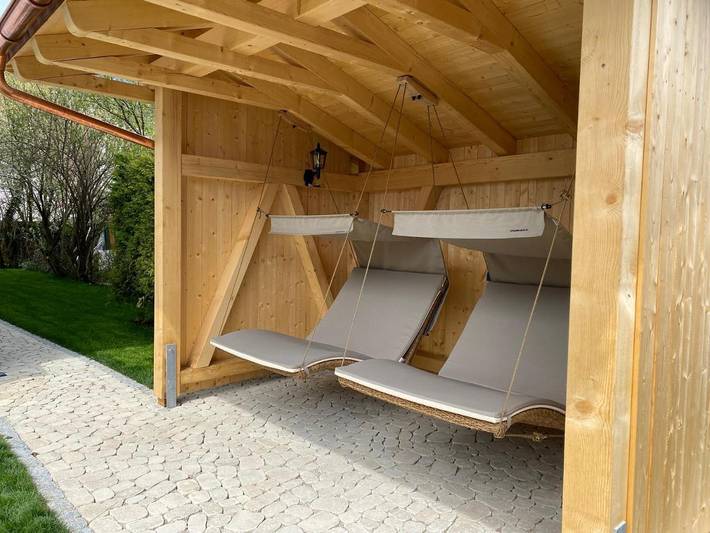 Ferienhaus für 13 Personen, mit Ausblick und Garten sowie Sauna, mit Haustier am Eibsee - 3